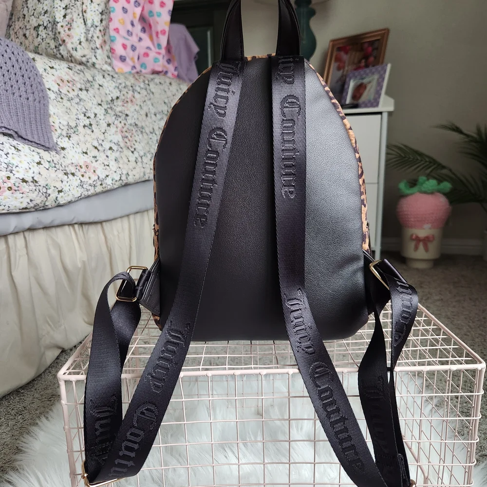 Juicy Couture Leopard Print Backpack